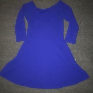 Blue dress